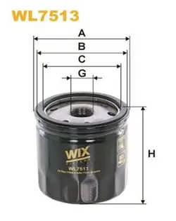 OIL FILTER WIX  WL7513