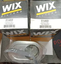 WIX HYDRAULIC FILTER 51469. PACK OF 2.