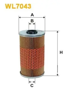 OIL FILTER WIX  WL7043