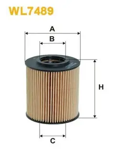 OIL FILTER WIX  WL7489