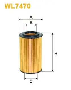 OIL FILTER WIX  WL7470