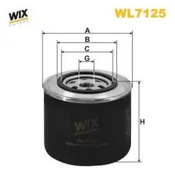 OIL FILTER WIX  WL7125