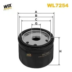 OIL FILTER WIX  WL7254