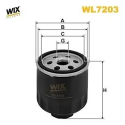 OIL FILTER WIX  WL7203