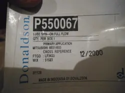 XREF FTGD LF3433