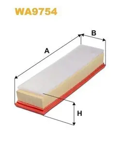 AIR FILTER WIX FILTERS FOR  WA9754