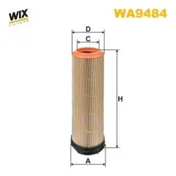 AIR FILTER WIX FILTERS FOR  WA9484
