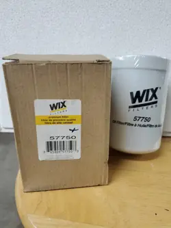 WIX OIL FILTER 57750 NEW - FREE SHIPPING