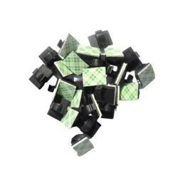 50 PCS M WIRE CABLE CLAMPS HOLDERS FOR CORDS CAR MANAGEMENT