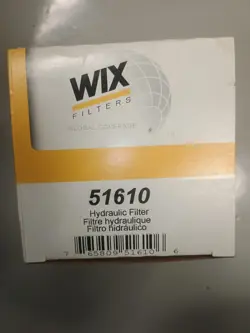 WIX HYDRAULIC FILTER 51610 - WATER DAMAGED BOX