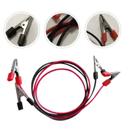 SET OF 2 CLIP TEST DUAL ENDED CONNECTION LINE CABLE