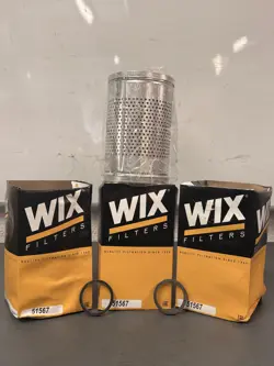 (3) WIX HYDRAULIC FILTERS FOR PARSONS 2460 BASE W/ DETROIT DIESEL 8V-71N # 51567