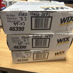 SET OF THREE/3/ WIX GENUINE AIR FILTER 46390
