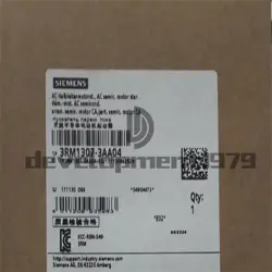 ONE NEW SIEMENS SEMICONDUCTOR MOTOR STARTER 3RM1307-3AA04