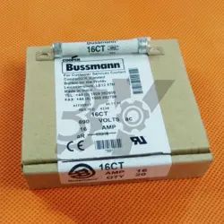 20PCS   16CT 16AMP 690V TYPE T BS88 BRITISH STYLE SEMICONDUCTOR FUSE #E10