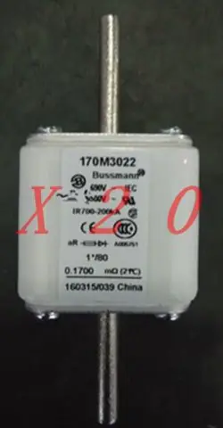 ONE NEW   BUSS 170M3022 SEMICONDUCTOR FUSE #A6-40