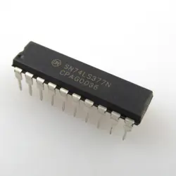 ON SEMICONDUCTOR SN74LS377N CPAG0036 (12PCS) ORIGINAL BOX