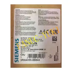 1PCS AC SEMICONDUCTOR MOTOR STARTER 3RW4055-6BB44