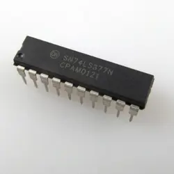 ON SEMICONDUCTOR SN74LS377N CPAM0121 (18PCS) ORIGINAL BOX