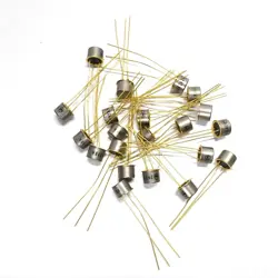 (2QTY) 2N338A GOLD SEMICONDUCTOR BIPOLAR TRANSISTOR
