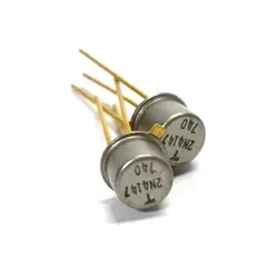(2QTY) 2N4147/N4147 GOLD SEMICONDUCTOR BIPOLAR TRANSISTOR