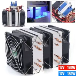 THERMOELECTRIC COOLER PELTIER SYSTEM SEMICONDUCTOR WATER CHILLER AQUARIUM 180W