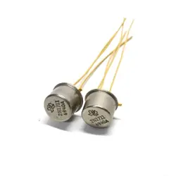 (2QTY) 2N1711/N1711 GOLD SEMICONDUCTOR BIPOLAR TRANSISTOR