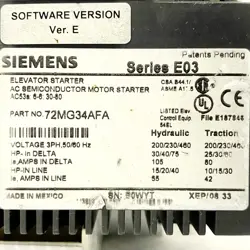 MOTOR STARTER SERIES