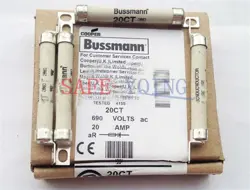 5PCS 20CT 20AMP 690V TYPE T BS88 SEMICONDUCTOR FUSE 20A #WD9