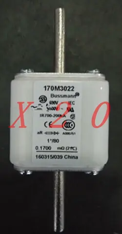 ONE NEW BUSS 170M3022 SEMICONDUCTOR FUSE #F7