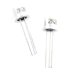 2PCS 2N2646 TRANSISTOR SILICON TO18 SEMICONDUCTOR PRODUCT 2N2646 TO18 #D3