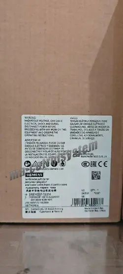 3RW4037-1BB14 AC SEMICONDUCTOR MOTOR STARTER 30 KW/400 V 63 A #
