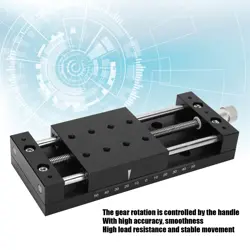 X SLIDING STAGE GEAR SLIDING STAGE FOR SEMICONDUCTOR EQUIPMENT 80X80MM