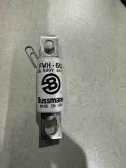LOT OF 7 NEW IN BOX BUSSMANN FWH-60A SEMICONDUCTOR FUSE