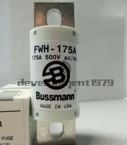 ONE NEW FWH-175A 175 FUSE SEMICONDUCTOR 500 VOLT #A6-41