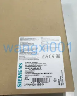 NEW SEMICONDUCTOR MOTOR STARTER 3RW4028-1BB04 FEDEX DHL FAST DELIVERY #F1