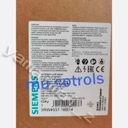 3RW4037-1BB14 AC SEMICONDUCTOR MOTOR STARTER AC 200-480 V