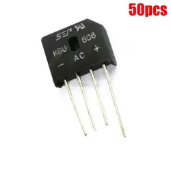 50PCS KBU606 DIOTEC SEMICONDUCTOR KBU606 NEW IC TS