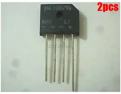2PCS KBU6J DIOTEC SEMICONDUCTOR KBU6J NEW IC OF