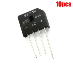 10PCS KBU606 DIOTEC SEMICONDUCTOR KBU606 NEW IC EF