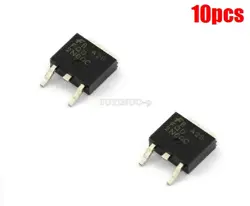 10PCS SEMICONDUCTOR TO-252 2N60 FQD2N60C 600V N-CHANNEL MOSFET FAIRCHILD IC N MH