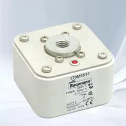 ONE NEW BUSSMANN 170M6515 SEMICONDUCTOR FUSE FREE SHIPPING