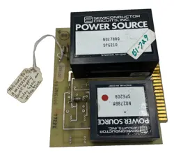 SEMICONDUCTOR CIRCUITS POWER SOURCE SP6210 SP6208 W/ CIRCUIT BOARD D0134FE-B 🎯
