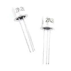 2PCS 2N2646 TRANSISTOR SILICON TO18   SEMICONDUCTOR PRODUCT 2N2646   TO18 #W5*